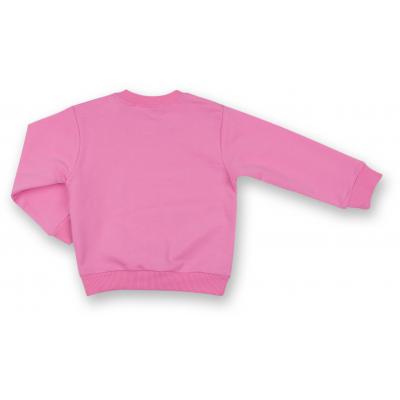 Набор детской одежды Breeze с девочкой и штанишками в цветочек (8075-86/G-pink)