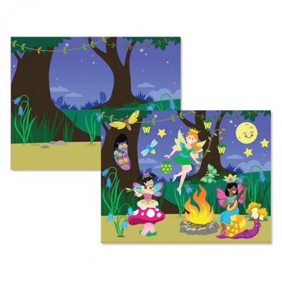 Набор для творчества Melissa&Doug многоразовые наклейки "Феи" (MD8603)