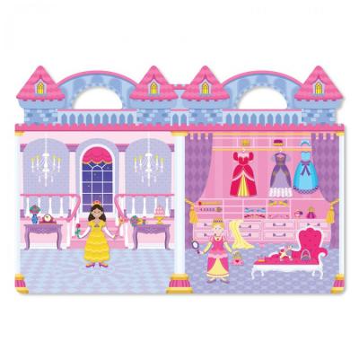 Набор для творчества Melissa&Doug Объемные многоразовые наклейки "Принцессы" (MD9100)