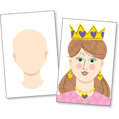 Набор для творчества Melissa&Doug Раскраска "Создай лицо" (MD3766)