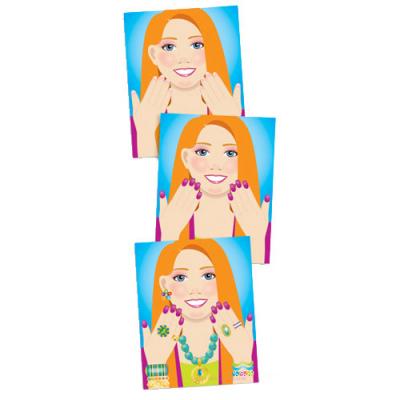 Набор для творчества Melissa&Doug стикеры "Ювелирные изделия и маникюр" (MD4223)