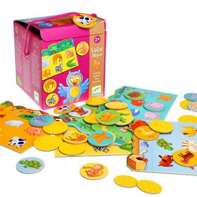 Настольная игра Djeco лото Животные (DJ08120)