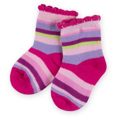 Носки Luvable Friends 3 пары цветные, для девочек (23129.0-6 F)