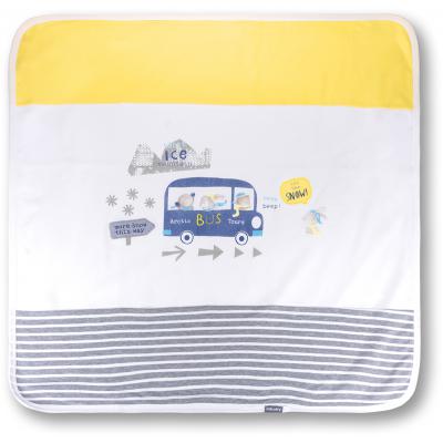 Одеяло Bibaby с автобусом (64076-beige)
