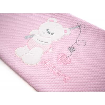 Одеяло Breeze с мишкой (64291-pink)