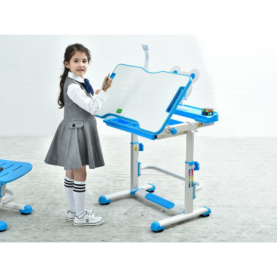 Парта зі стільцем Evo-kids BD-04 Z XL Teddy + лампа