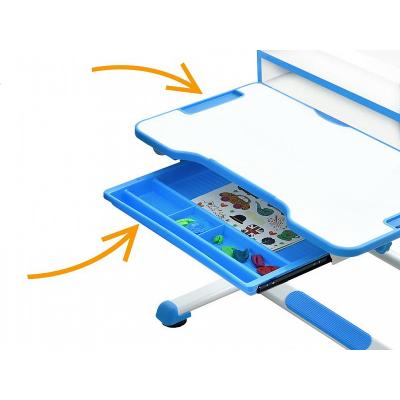 Парта зі стільцем Evo-kids BD-10 PN з лампою (BD-10 PN с лампой)