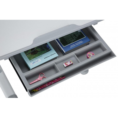 Парта зі стільцем Evo-kids Evo-06 Grey