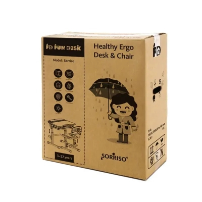 Парта зі стільцем FunDesk Sorriso Grey (515863)