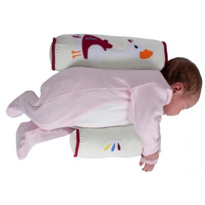 Пеленальный матрасик Sevi Bebe валик -позиционер для сна, белый (8692241433000)