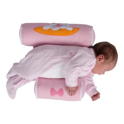 Пеленальный матрасик Sevi Bebe валик -позиционер для сна, розовый (8692241433208)