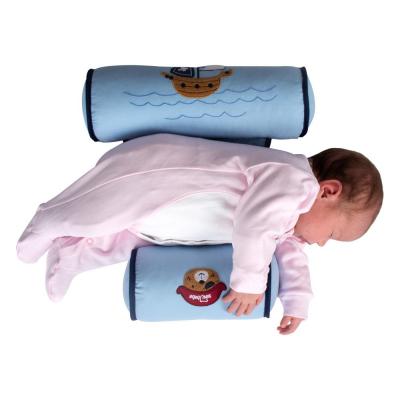 Пеленальный матрасик Sevi Bebe валик -позиционер для сна, синий (8692241433109)