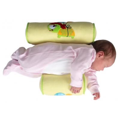 Пеленальный матрасик Sevi Bebe валик -позиционер для сна, зеленый (8692241043360)