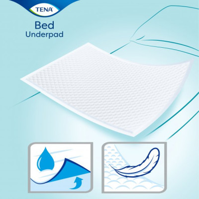 Пелюшки для малюків Tena Bed Plus 60x60 см 30 шт (7322540800746)