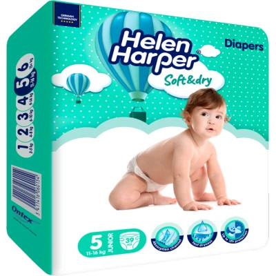 Підгузки Helen Harper SoftDry Junior 11-16 кг 39 шт (5411416060154)