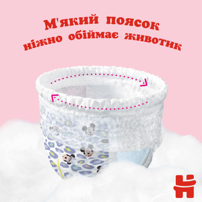Підгузки Huggies Pants 3 Mega (6-11кг) для дівчаток 58 шт (5029053547480)