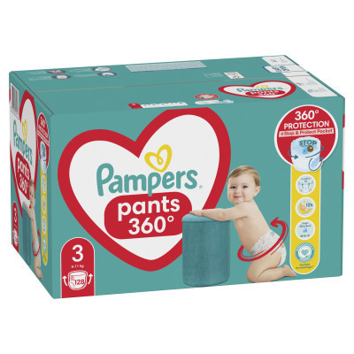 Підгузки Pampers Pants Midi Розмір 3 (6-11 кг) 128 шт. (8006540069417)