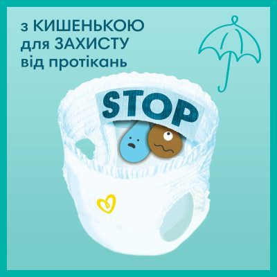 Підгузки Pampers трусики Pants Giant Розмір 6 (14-19 кг) 84 шт (8006540069530)