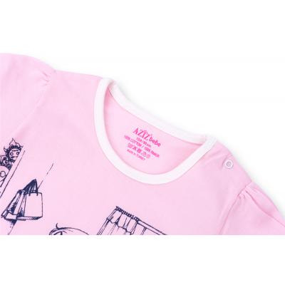 Пижама Aziz с девочкой и котиками (9136-05G-pink)