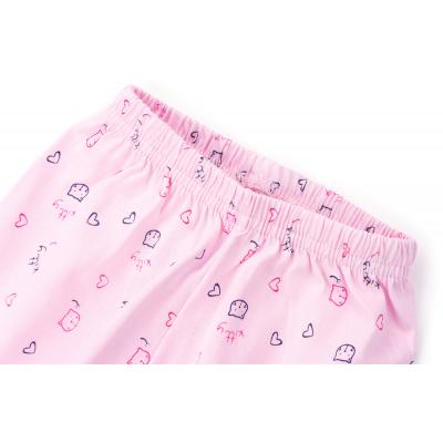 Пижама Aziz с девочкой и котиками (9136-1,5G-pink)