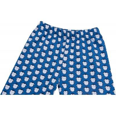 Пижама Breeze с обезьянками (1145-86B-blue)