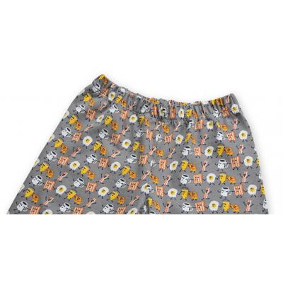 Пижама Breeze с рисунком к завтраку (1145-80B-gray)