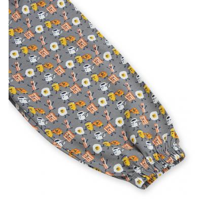 Пижама Breeze с рисунком к завтраку (1145-80B-gray)