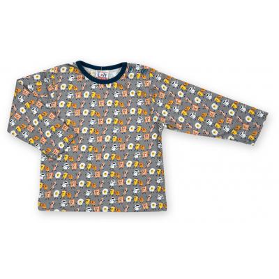 Пижама Breeze с рисунком к завтраку (1145-98B-gray)