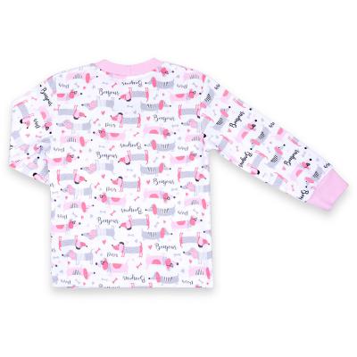 Пижама Интеркидс с таксами (1580-98G-pink)