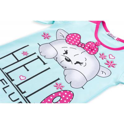 Пижама Matilda с мишкой (7288-92G-fuchsia)