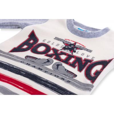 Пижама Matilda велюровая "Boxing" (7605-92B-gray)
