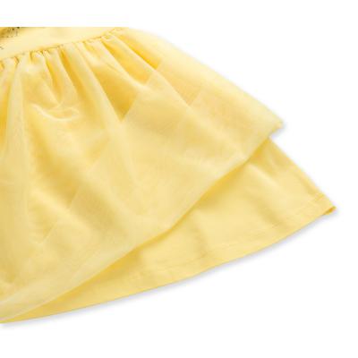 Платье Breeze с бантиком из страз (6283-98G-yellow)