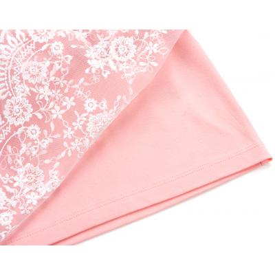 Платье Breeze с гипюровой юбкой (8675-74G-peach)