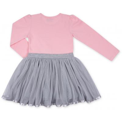 Платье Breeze с котиком и звездочкой (8099-86G-pink)