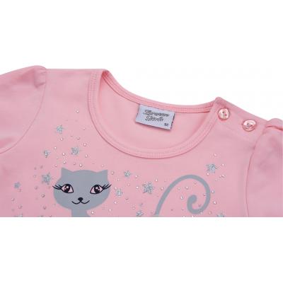 Платье Breeze с котиком и звездочкой (8099-98G-pink)