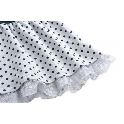 Платье Breeze с мишкой и оборочкой (8214-104G-blue)