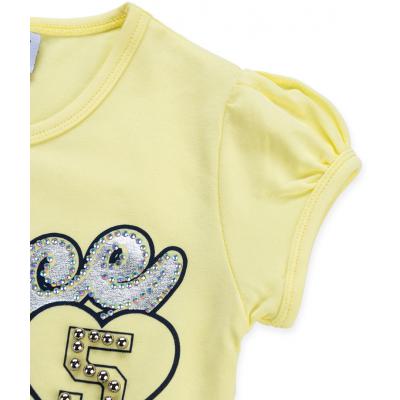 Платье Breeze с многослойной юбкой "Dance" (8754-110G-yellow)
