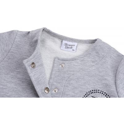 Платье Breeze с пуговичками (8385-98G-gray)
