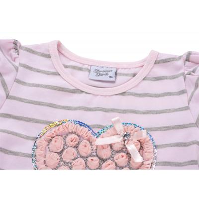 Платье Breeze с сердцем из роз (8895-104G-pink)