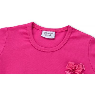 Платье Breeze с юбкой в полосочку (8753-80G-fuchsia)