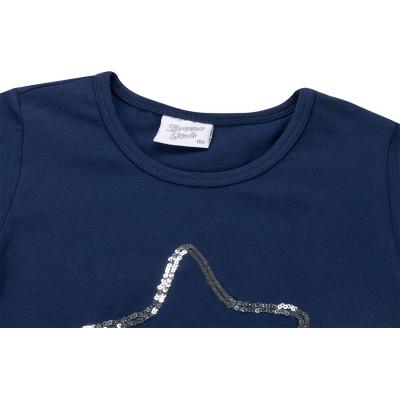 Платье Breeze со звездой из пайеток (8745-104B-blue)