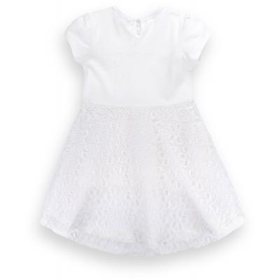 Плаття дитяче Breeze з гіпюровою фігурною спідницею (8302-104G-beige)