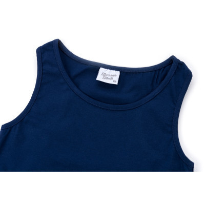 Плаття дитяче Breeze з серцем в комплекті з топом (9051-128G-blue-peach)