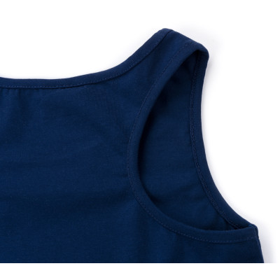 Плаття дитяче Breeze з серцем в комплекті з топом (9051-128G-blue-peach)