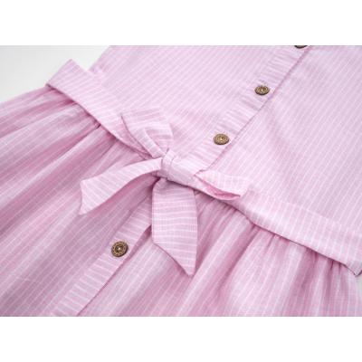 Плаття дитяче Bushra у смужку (201015-158G-pink)