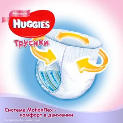 Подгузник Huggies Pants Girl 4 Mega для девочек (9-14кг) 52 шт (5029053543406)