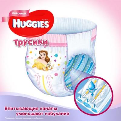 Подгузник Huggies Pants Girl 5 Mega для девочек (13-17кг) 48 шт (5029053543444)