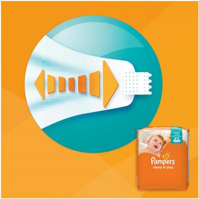 Подгузник Pampers Sleep & Play Midi Размер 3 (5-9 кг), 78 шт (4015400203520)