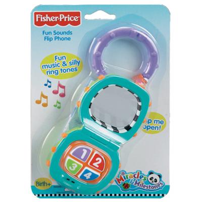 Погремушка Fisher-Price Музыкальный телефон (27084436877)