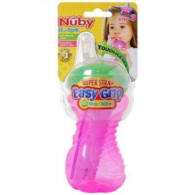 Поильник-непроливайка Nuby Gripper, розовый (9927-1)